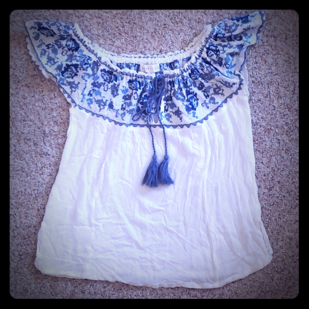 Off the shoulder top